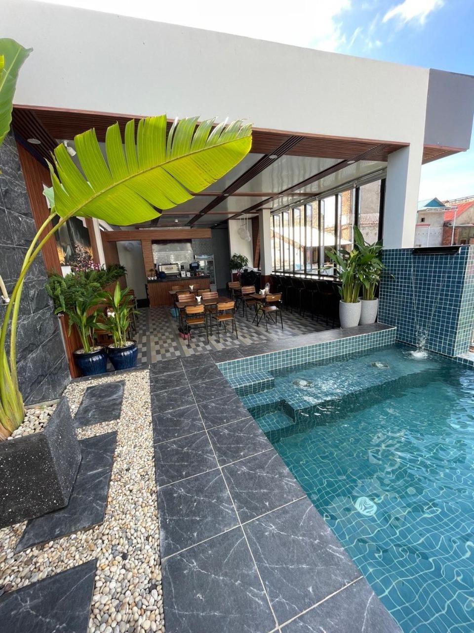 A&J Kampot Boutique Hotel Ngoại thất bức ảnh