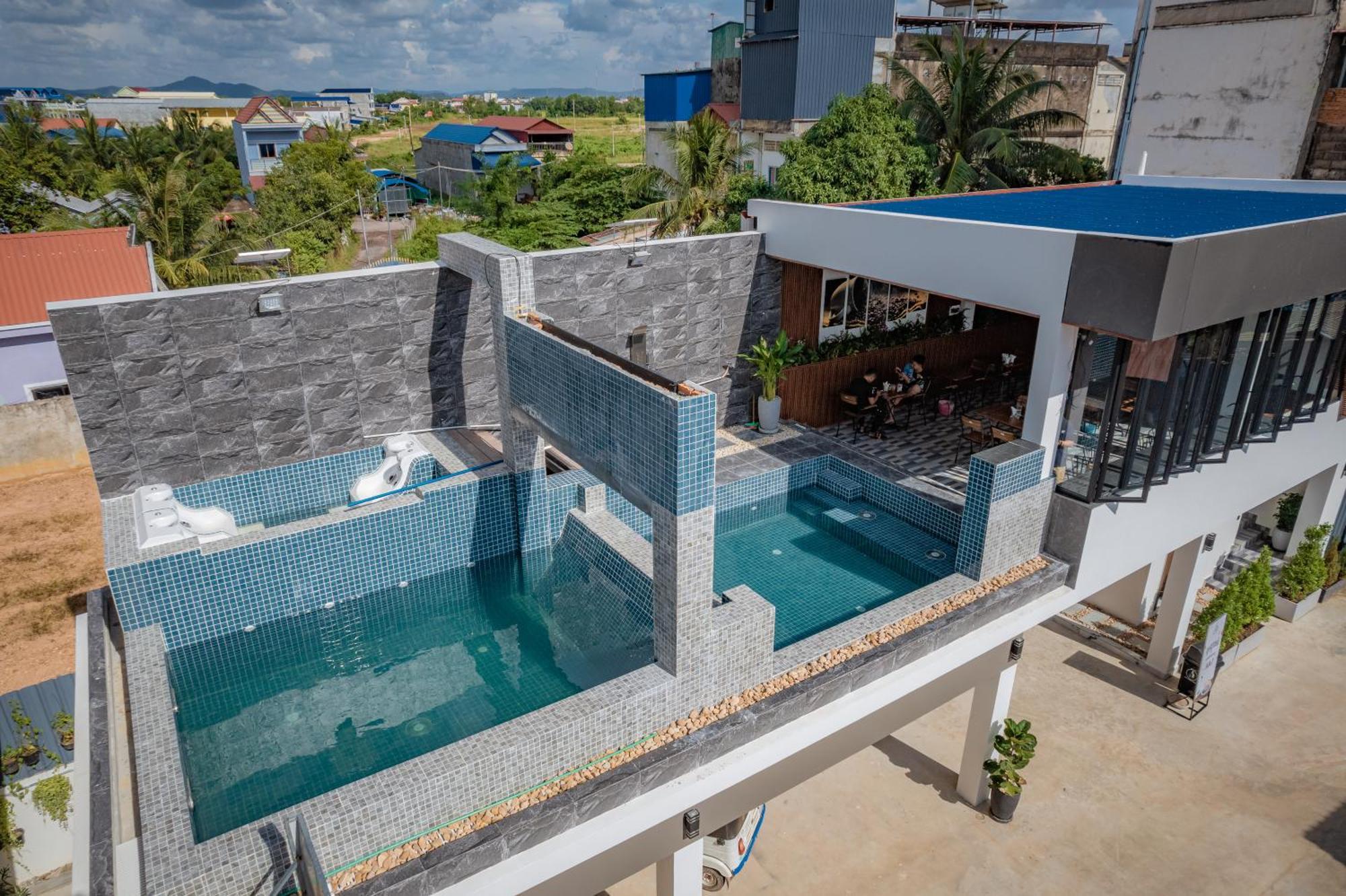 A&J Kampot Boutique Hotel Ngoại thất bức ảnh